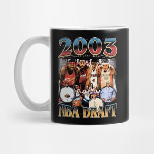 Chris Bosh, LeBron James, Carmelo Anthony & Dwyane Wade 2003 NBA Draft Mug